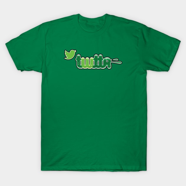 Original Twitter Logo with Bird T-Shirt by geekers25